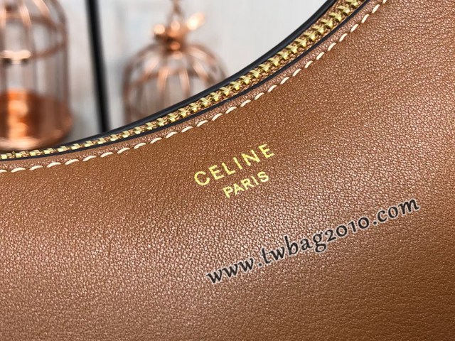 Celine專櫃2023新款AVA柔軟牛皮革手袋 賽琳AVA腋下包肩背手提女包 sldj2444